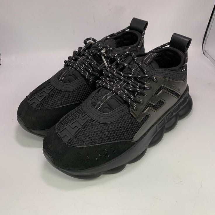 Adidasi Sneakersi Versace All Black Edition