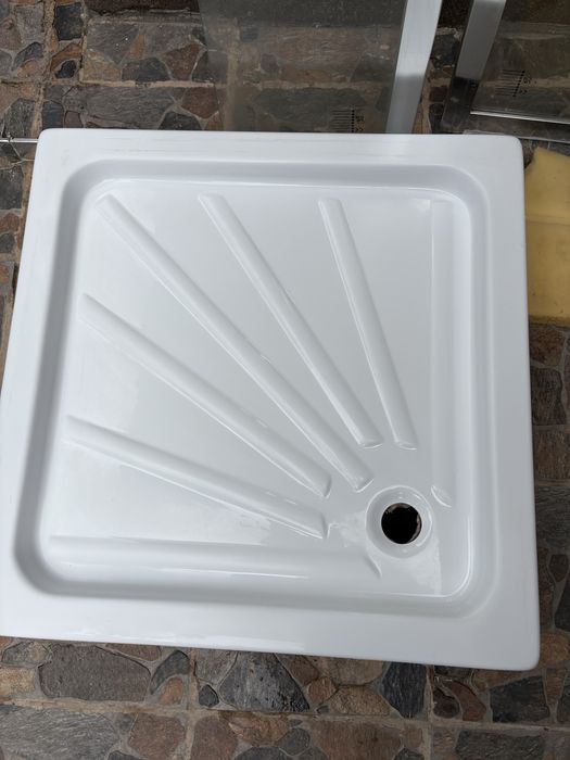 Cadita dus 70x70 plus cabina + rezervor WC