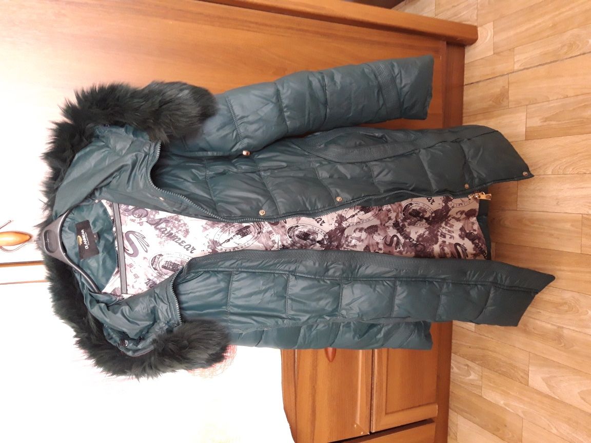 Зимняя куртка для девочки. Мех натуральный