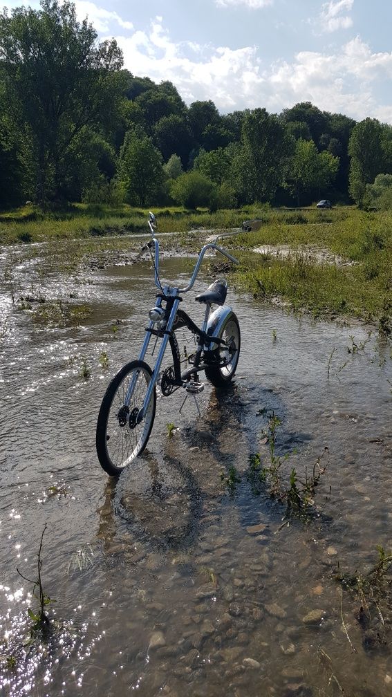Vând chopper sau schimb