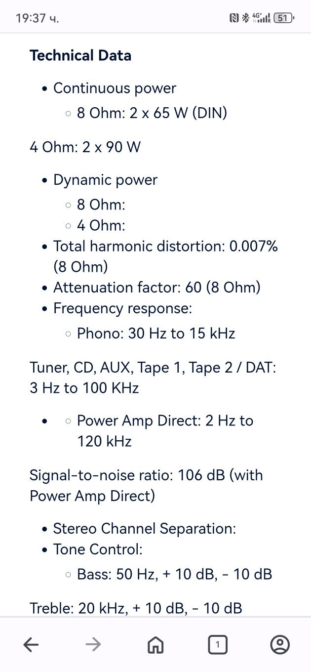 Technics SU-VX620