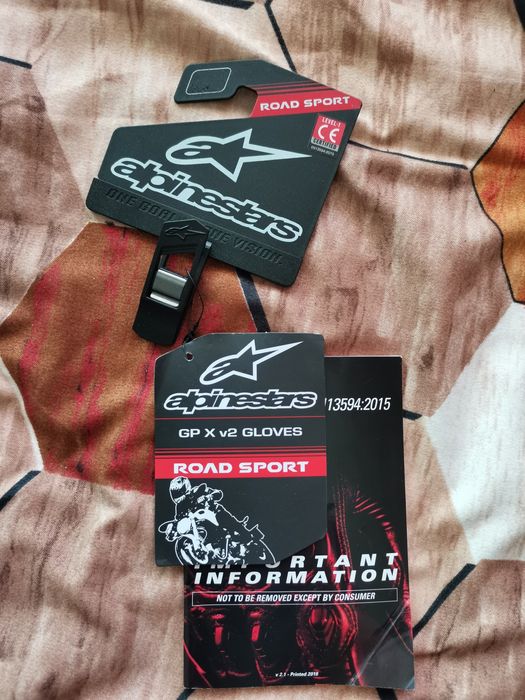 Кожени Ръкавици за мотор Alpinestars GP X V2