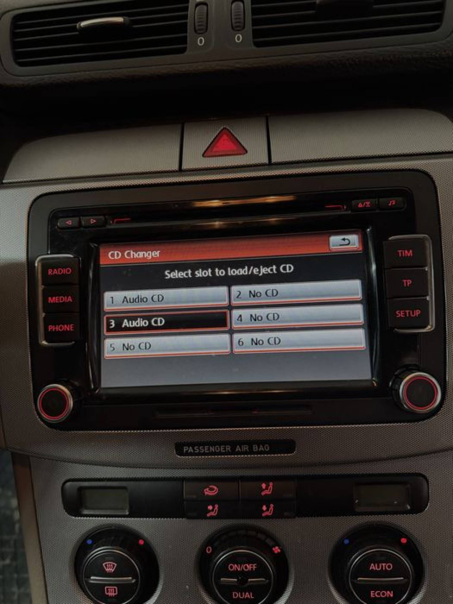 Cd player magazie cd-uri RCD 510 Passat B6 B7 CC Golf 5 6 Plus Touran