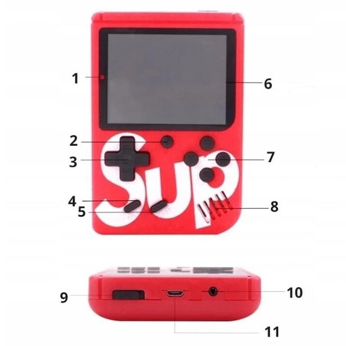 Преносима видео игра  с джойстик Sup Game Box 500 в 1  -20 % НАМАЛЕНИЕ