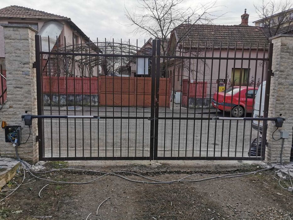 Automatizare poarta batanta culisanta sina Motorline montaj Mures