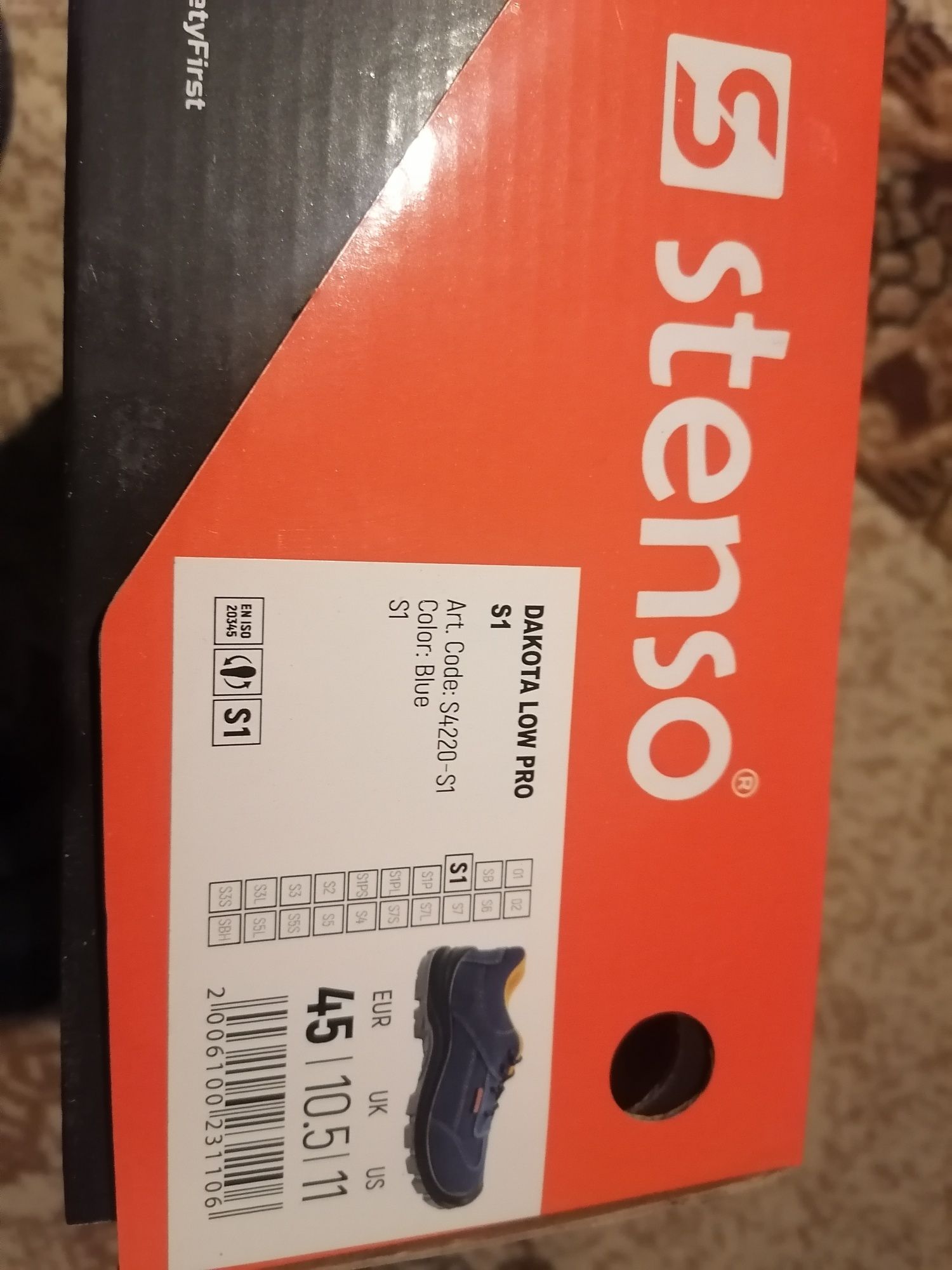 Работни обувки Stenso, модел Dakota Low PRO S1, 45номерр