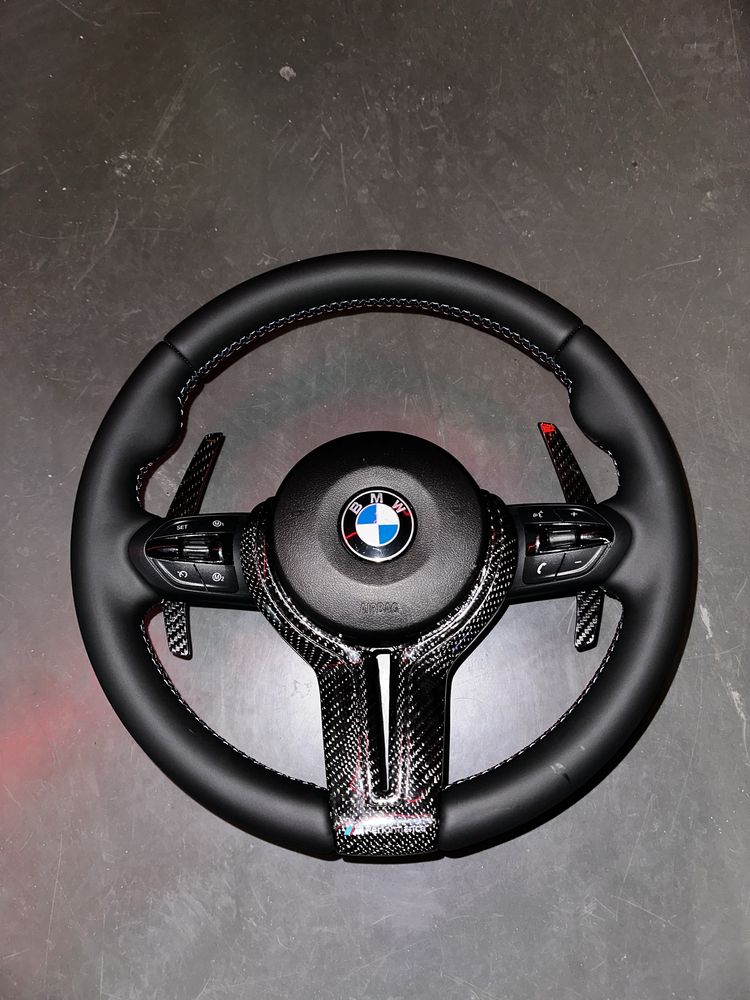 Volan BMW M Piele - ORIGINALE ! Seria 1 2 3 4 5 6 - X1 X2 X3 X4 X5 X6