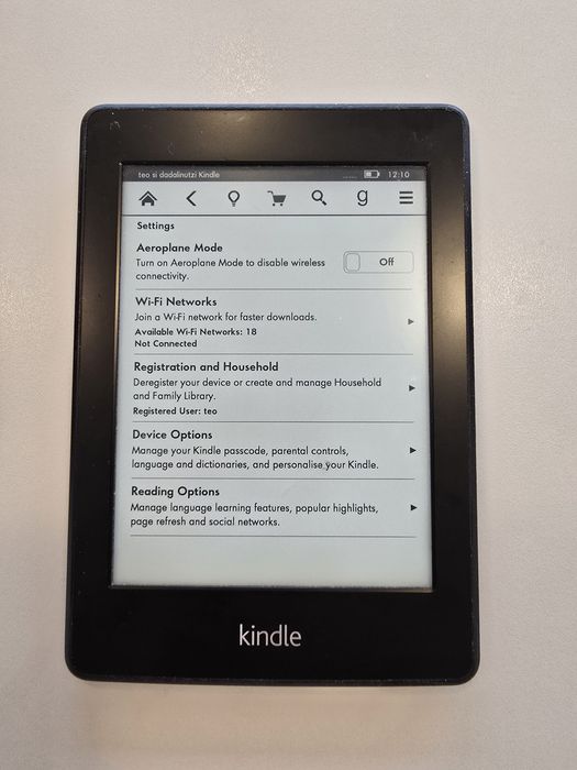 Kindle Paperwhite gen 5