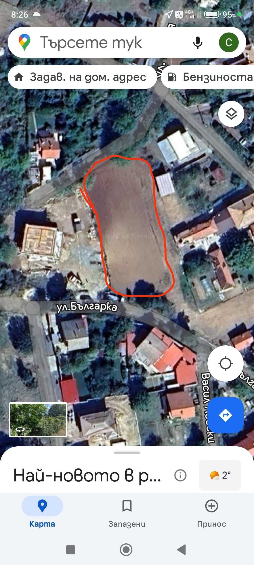 Топ Парцел в Малка Верея