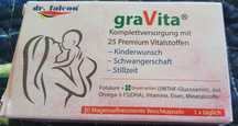 Vitamine sarcina si alaptare "graVita"