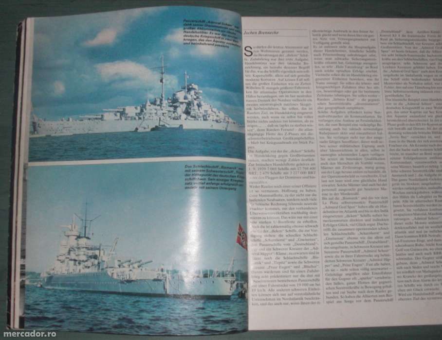 Vand revista despre Marina de Razboi a Germaniei Naziste