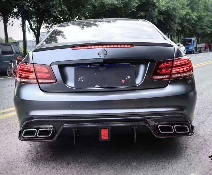 Mercedes w212 Brabus Пакет дифузьор Лип спойлер Накрайници AMG Мерцеде