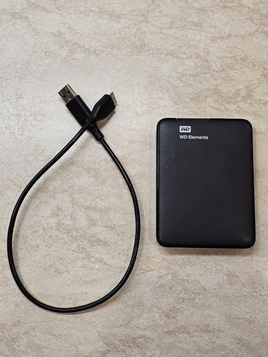 Hard disk extern Western digital WD Elements, 500 GB
