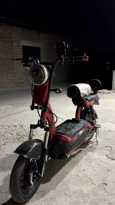 Электро скутер, новые аккумуляторы!