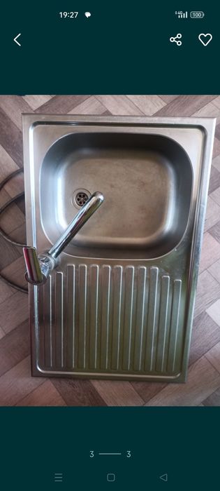 Раковина мойка со смесителем