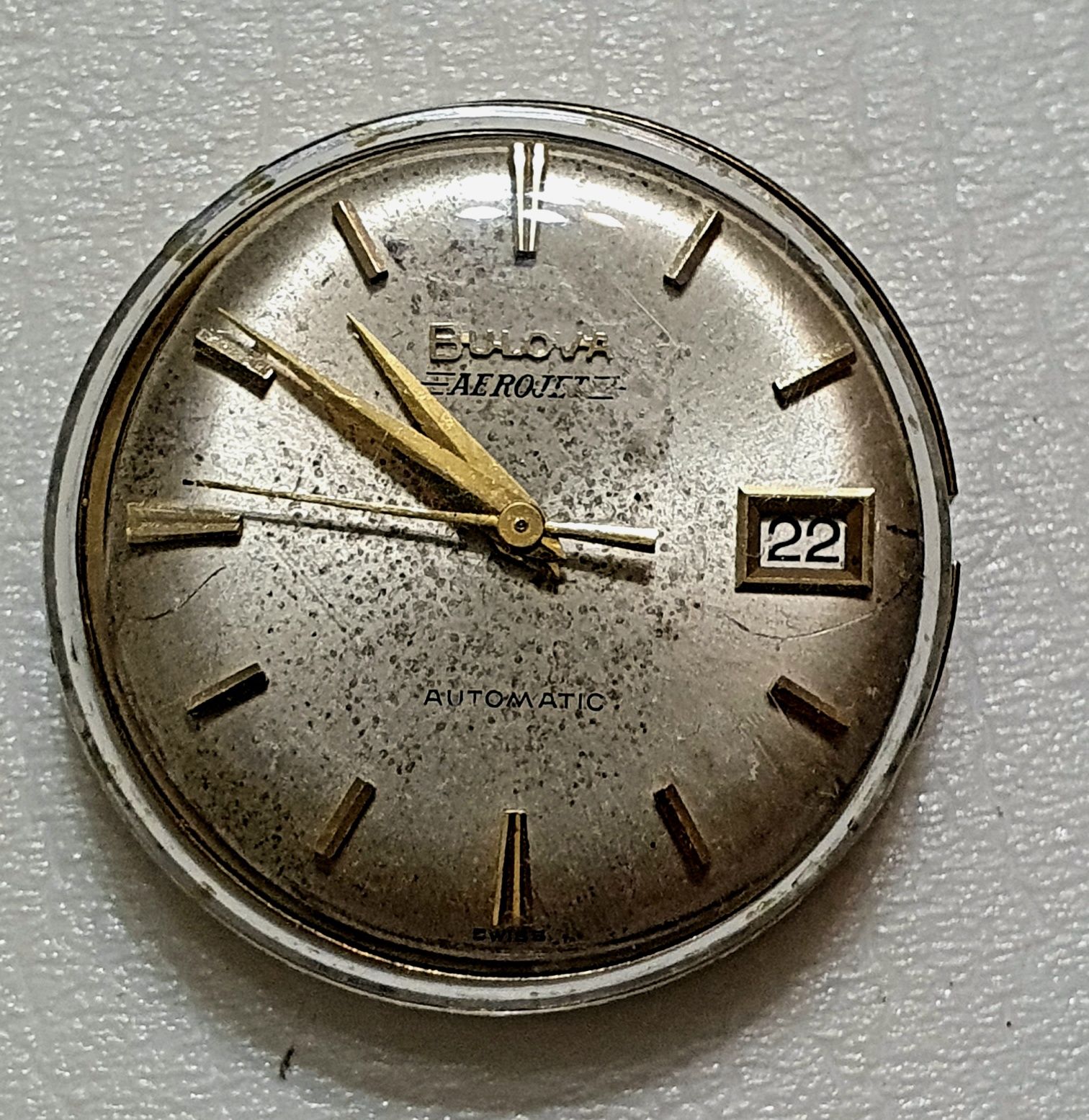 Mecanism ceas Bulova , Movado
