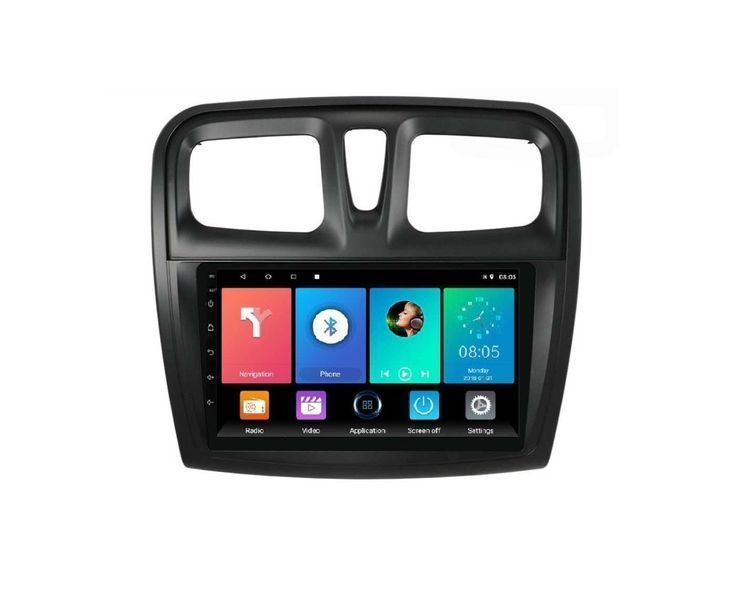 RENAULT LOGAN SANDERO 2012-2019 - 9'' / 12,3" Навигация Android,  8827