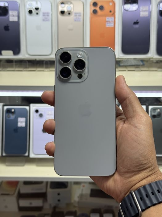  iPhone 15pro max 5G 256gb LL/A e-sim natural titanium аккум 95%