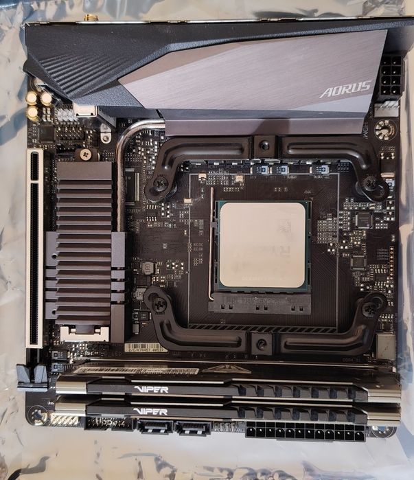 B550I Aorus AX/Ryzen 5700X3D/32Gb 3600Mhz