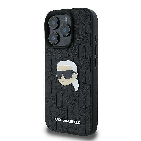 Karl lagerfeld hardcase monogram karl head pin - лицензиран кейс за ip