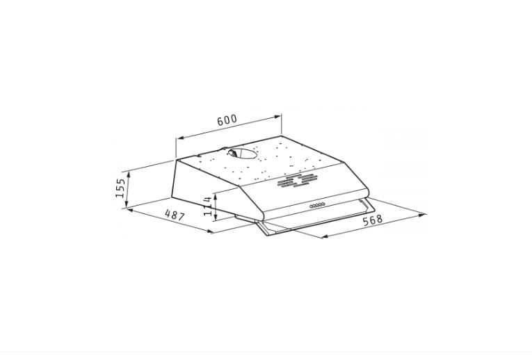 Hota traditionala Pyramis 2 motoare, 60cm alba -Noua