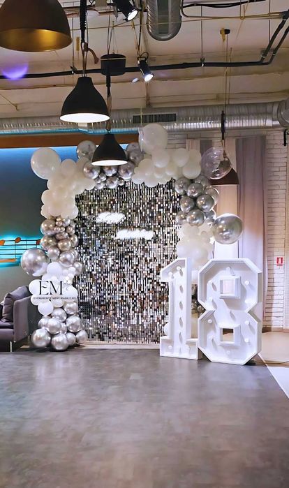 Decor Arcada BALOANE 18 ANI / Photocorner / Decor baloane Majorat