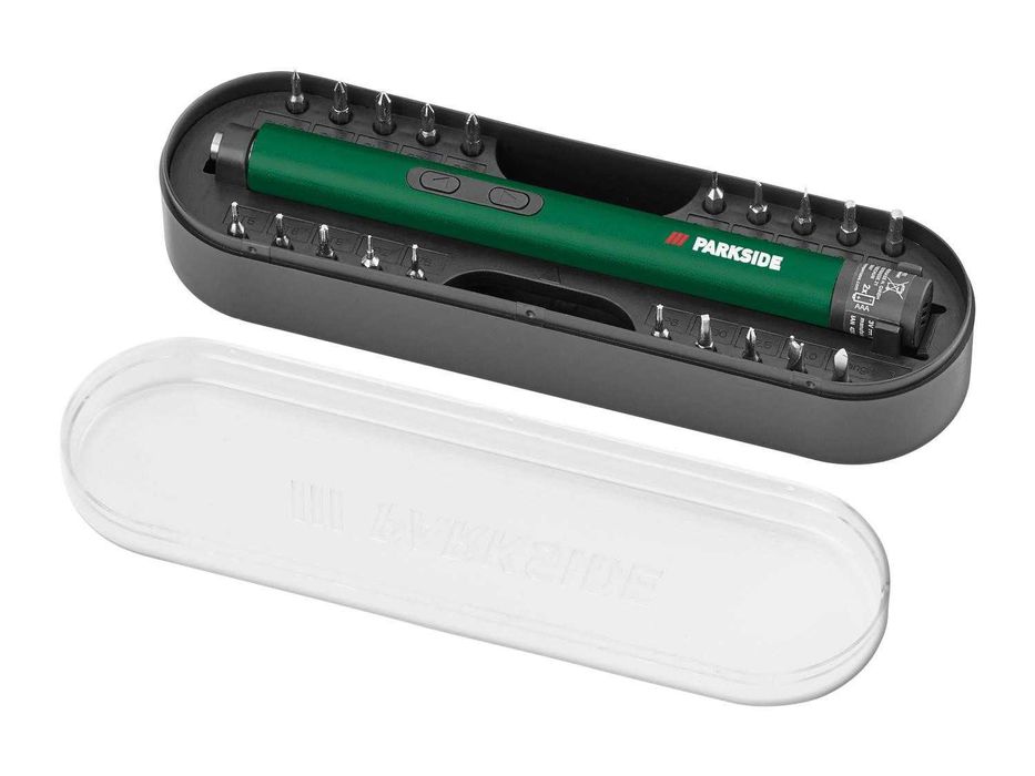 Șurubelniță electrică de precizie, cu baterii si 20 de biți, noua