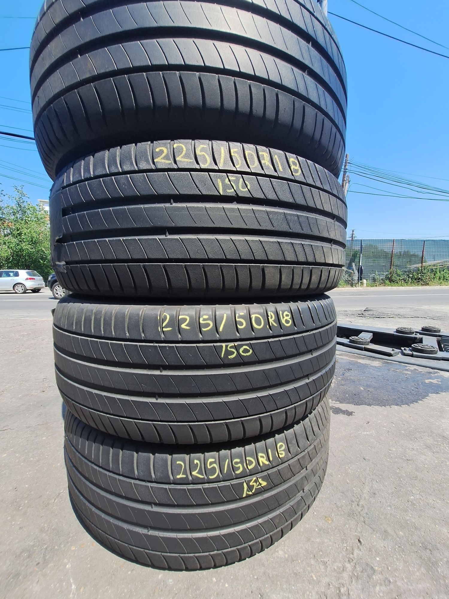 4 anvelope vara 225/50r18  Michelin  Montaj Gratuit