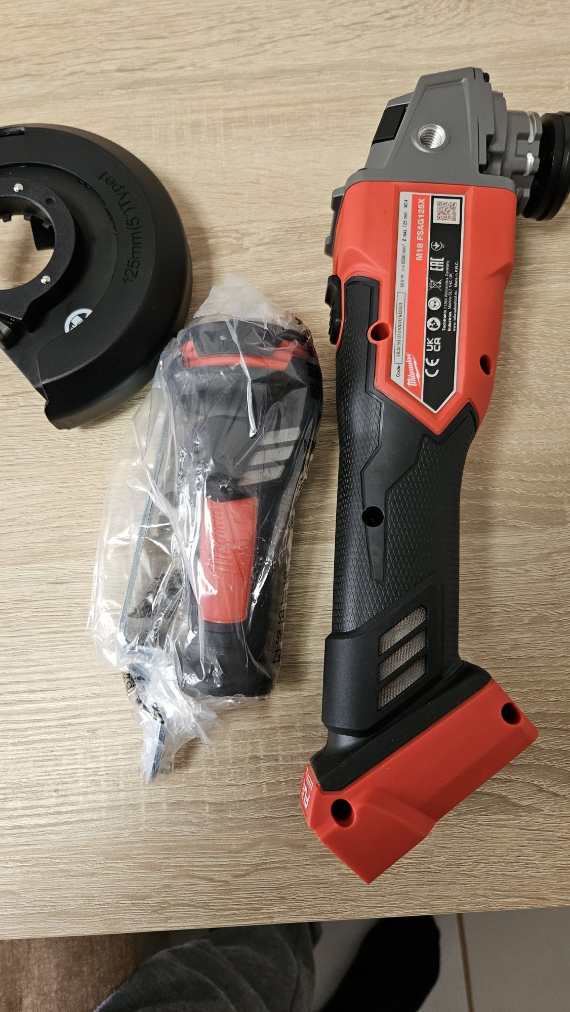 Fkex milwaukee m18 fuel de 125