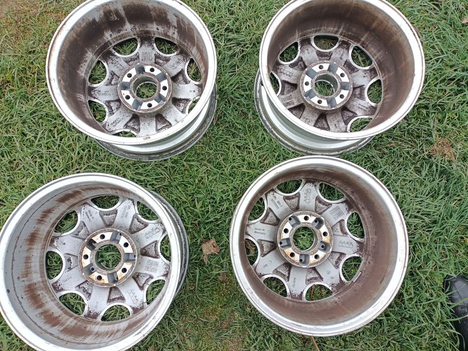 Jante aliaj 15" Mercedes w124, w201 in stare foarte buna