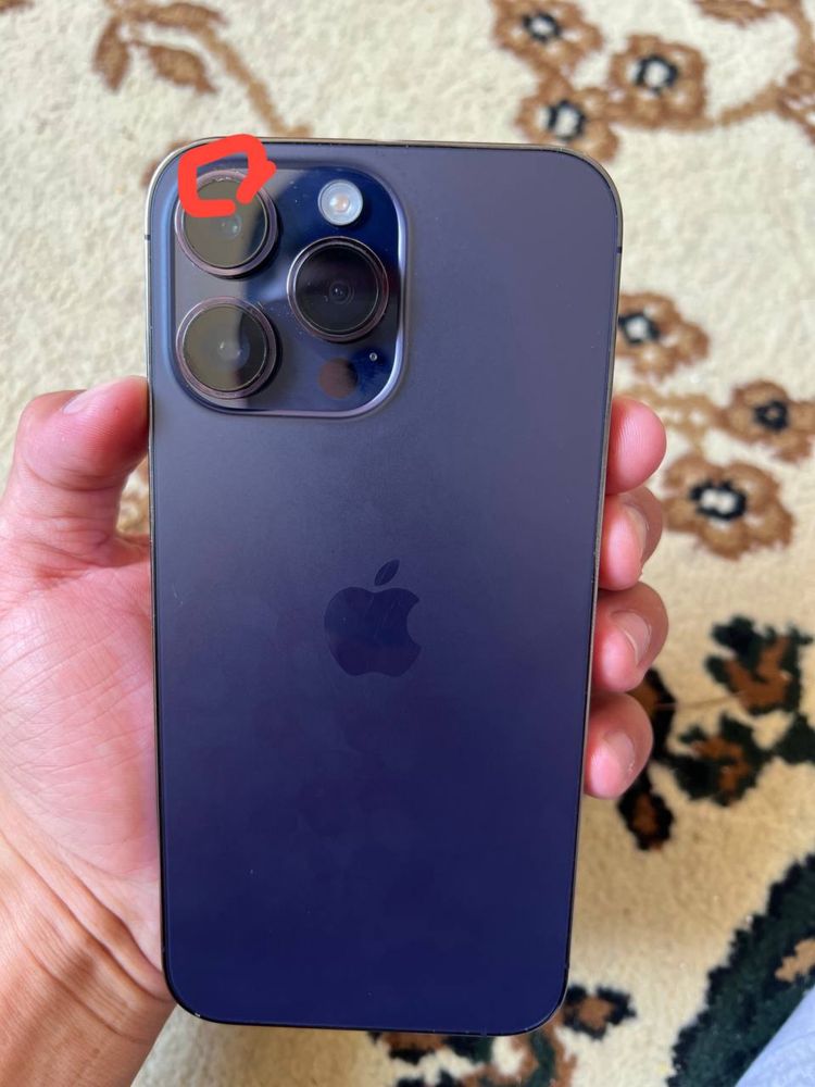 Iphone 14 pro max 87% 256 tali kar dok