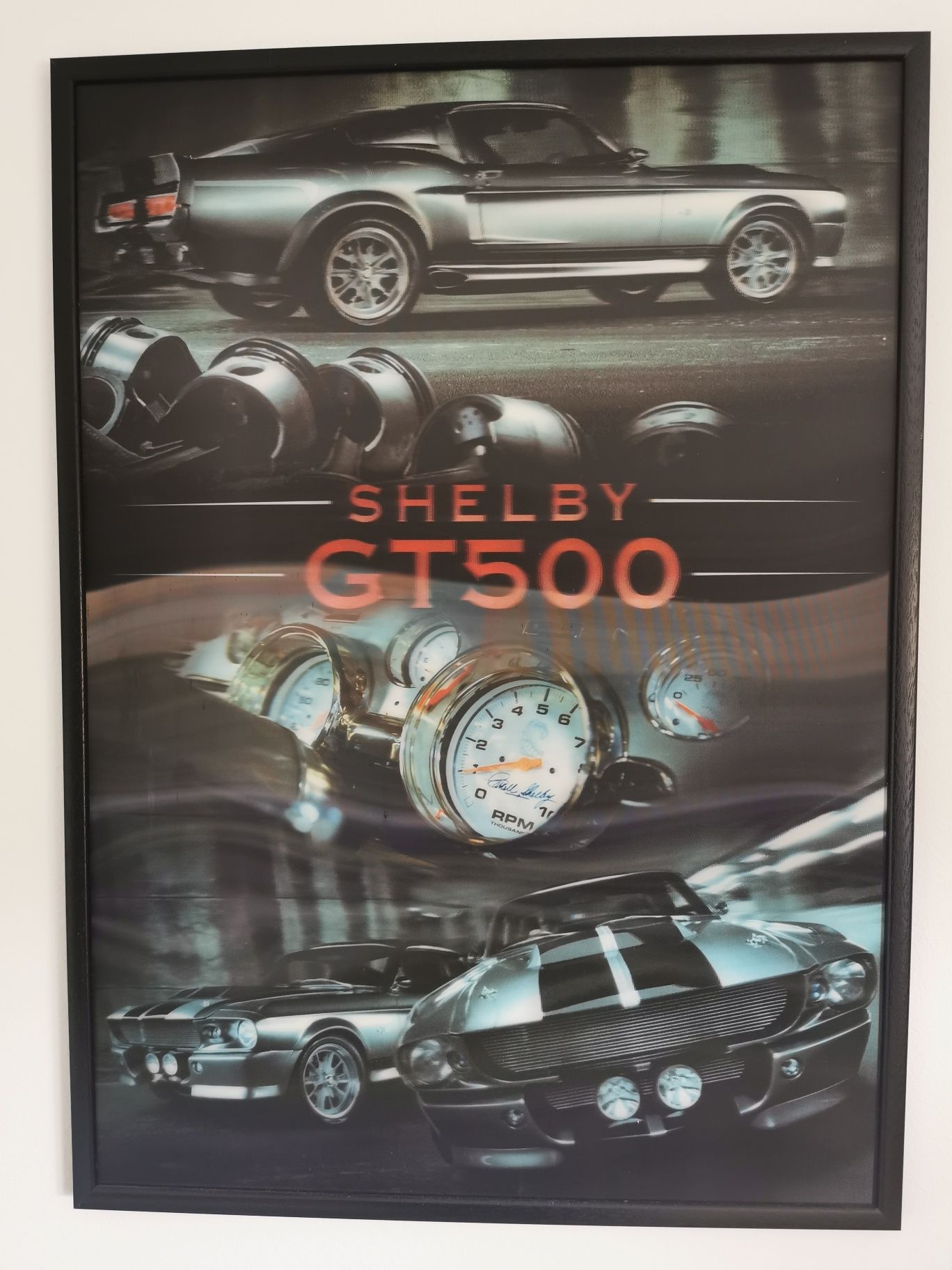 Tablou 3D  Mustang Shelby GT 500