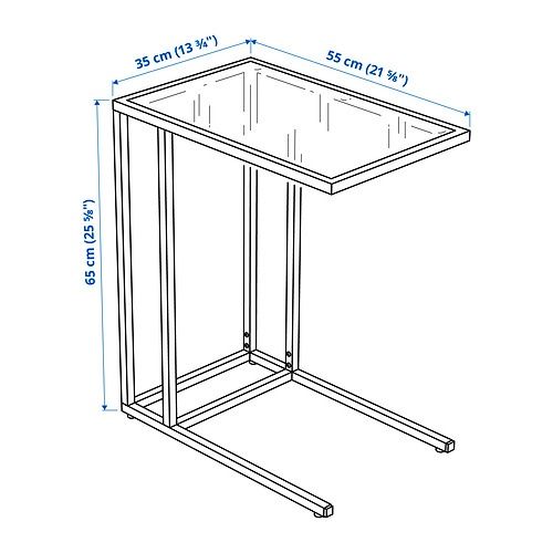 Икеа стол подставка для ноутбука ВИТШЁ,ikea VITTSJÖ.