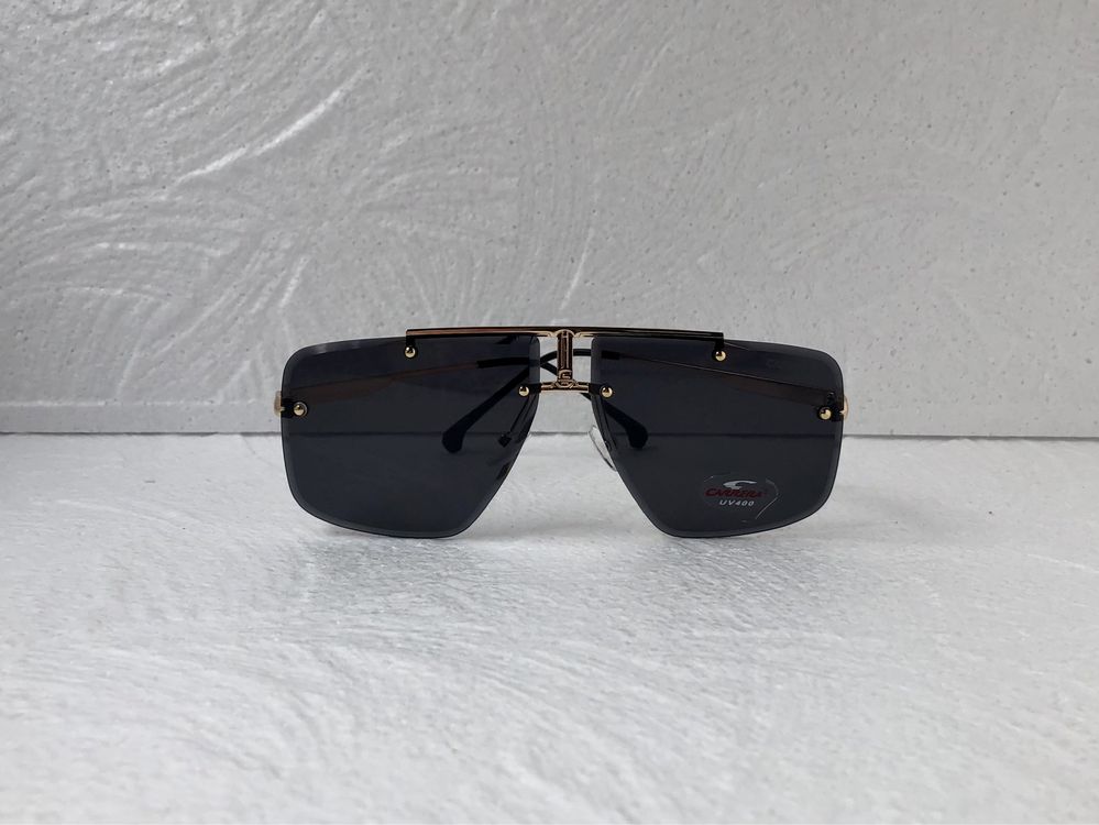 Carrera Мъжки слънчеви очила маска правоъгълни 3 цвята черни кафяви