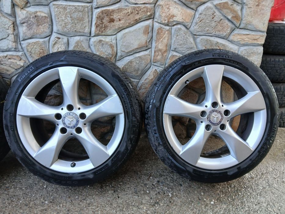Оригинални Ал джанти 17цола за Mercedes w204-c-class.B-w246.w169.5×112