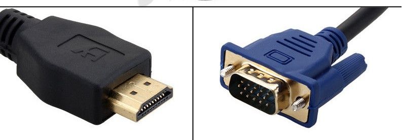 HDMI към VGA кабел / конвертор / преходник