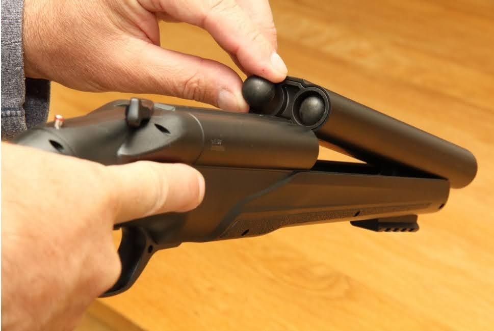 Lichidare Stoc HDS 68 Shotgun Pusca Airsoft 16j CO2 Paza ProtectiePaza