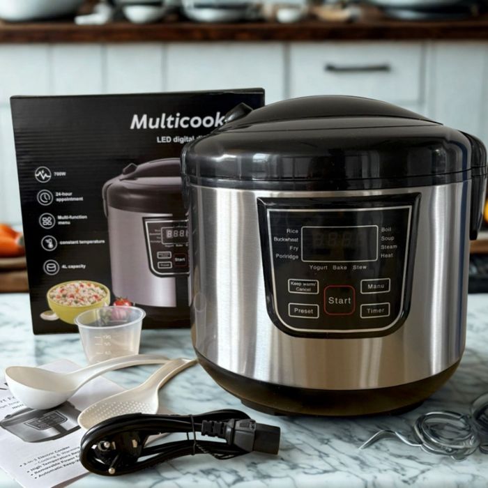 Smart Мултикукър 4L, 700W 
Напрежение: 220–2
