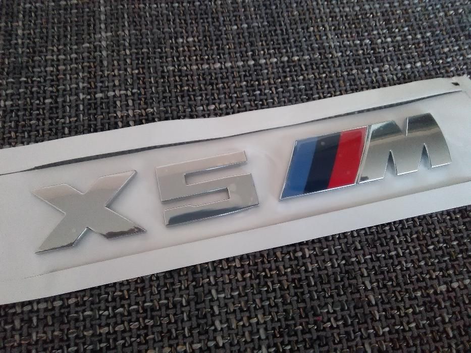 Emblem BMW X5M spate abs