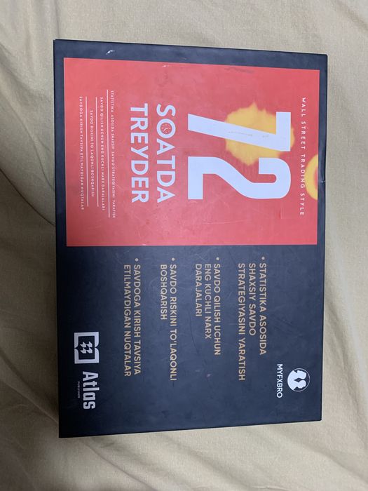 72 soata treydir kursi  sotaman kitob +grafika kitobi+ vidiolar