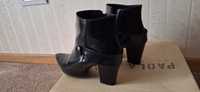 Botine scurte din piele marime 36-37