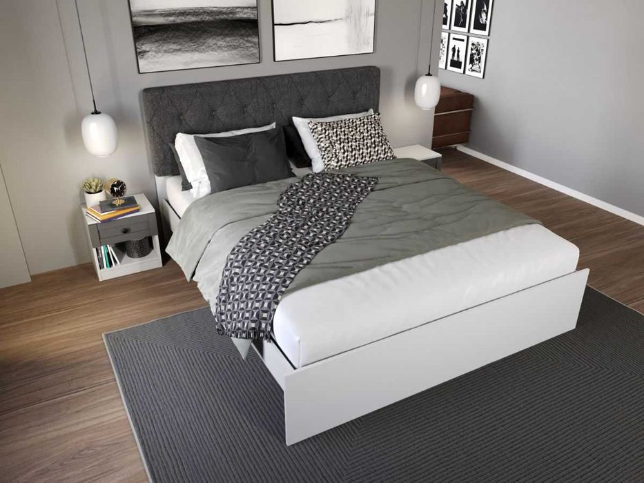 Set Mobila Dormitor Grafit C19 - Transport Gratuit in 4-10 zile