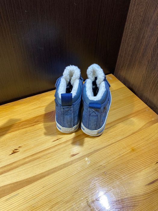 Viking детски зимни велурени обувки с пух