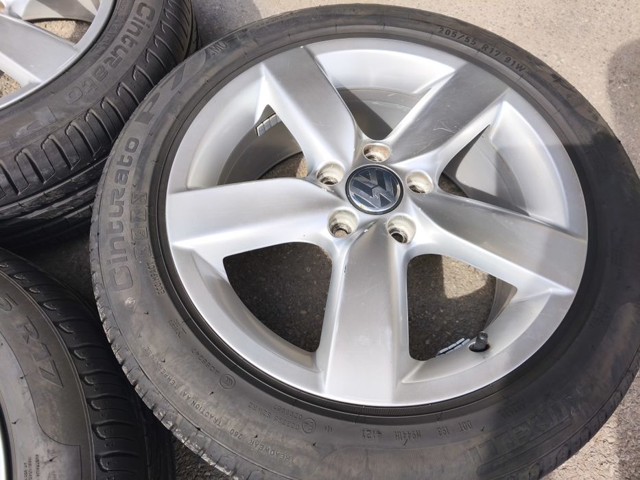 17" оригинални алуминиеви джанти за Vw Caddy,Golf,Touran...