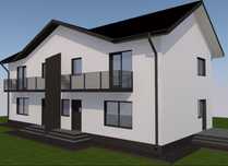 casa de vanzare tip duplex de vanzare, toate utilitatile, asfalt