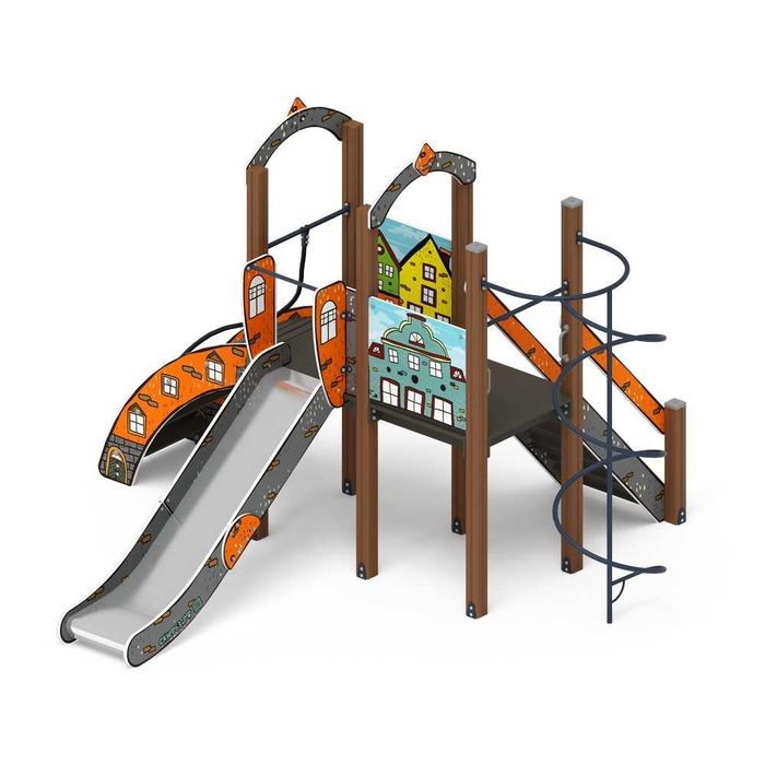 Детский игровой комплекс (площадка) «Играйте с нами» ДИК 105