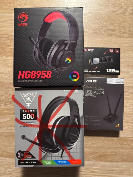 CASTI gaming HG8958 microfon incorporat multiplatforma