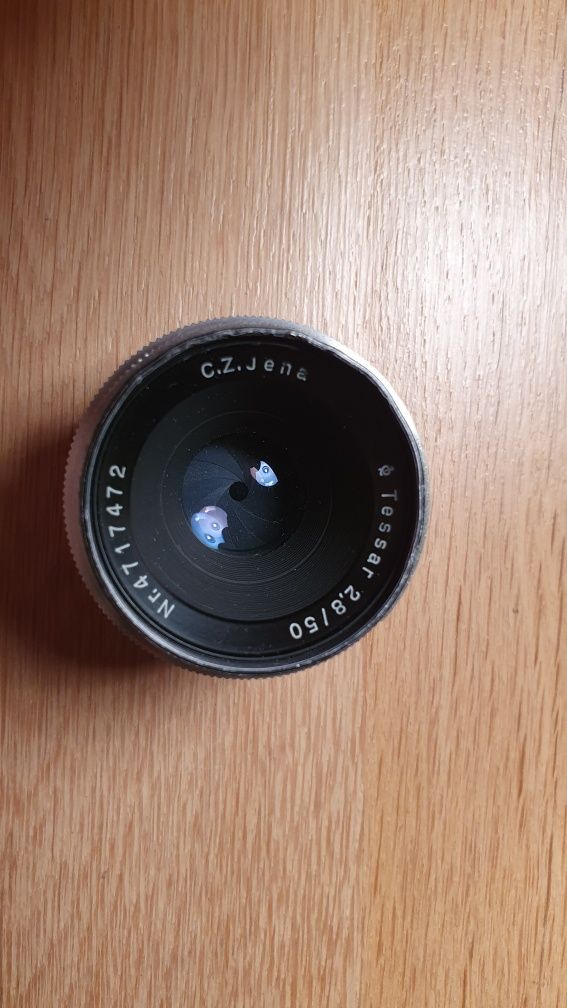 Obiectiv Zeiss Tessar 50 2.8 12 lamele