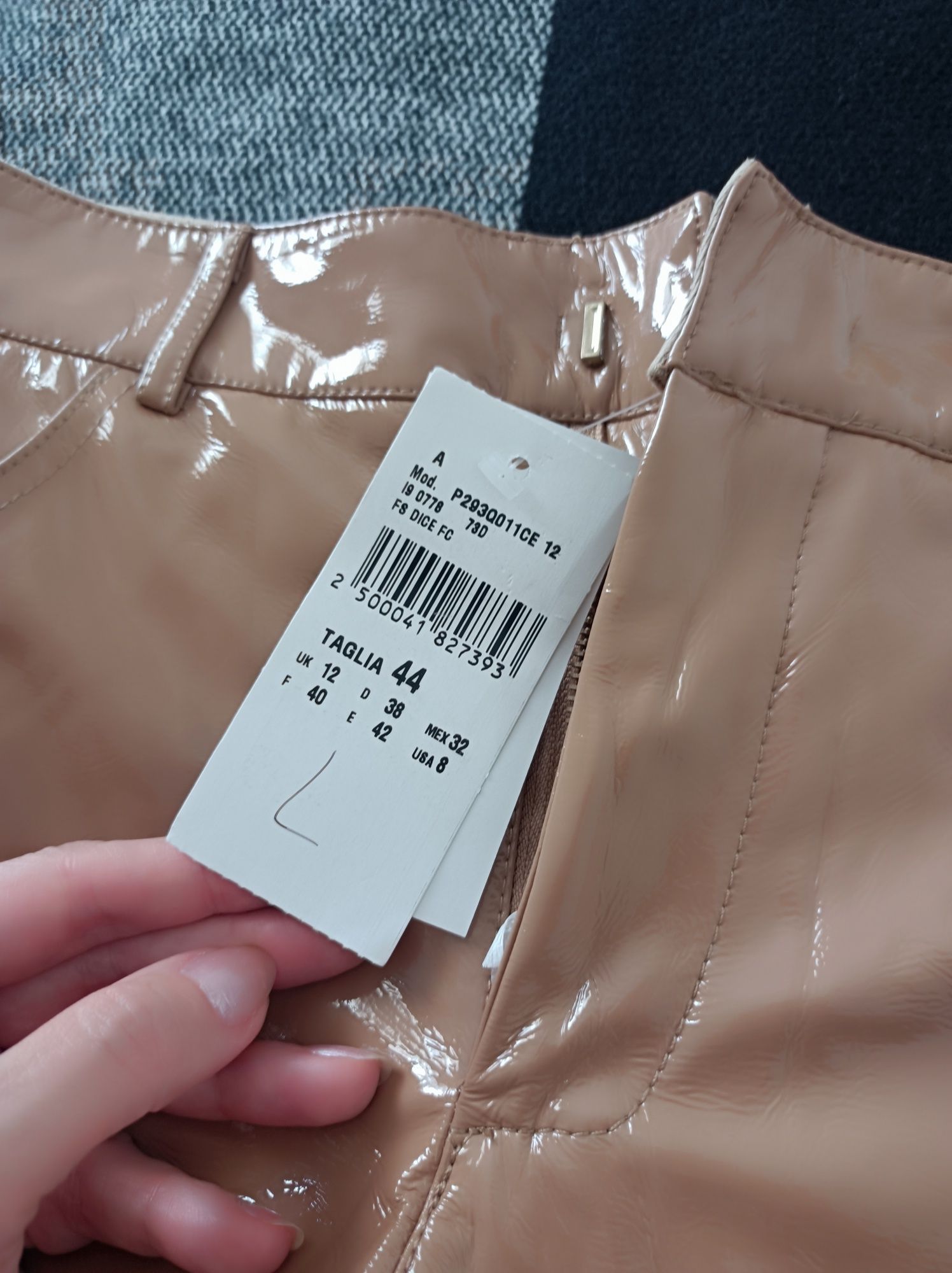 Pantaloni dama imitație piele Motivi