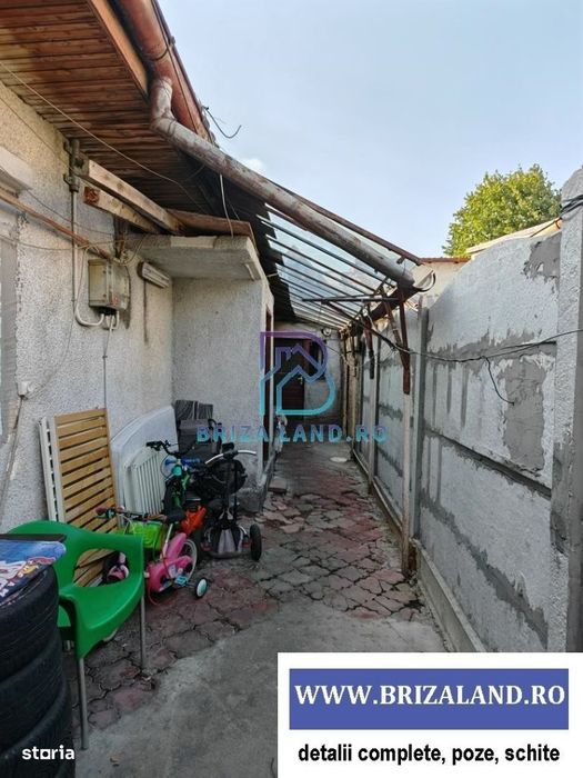 Sos. Chitilei, zona Infratirii, casa sup. 71, 3 camere, teren 100mp
